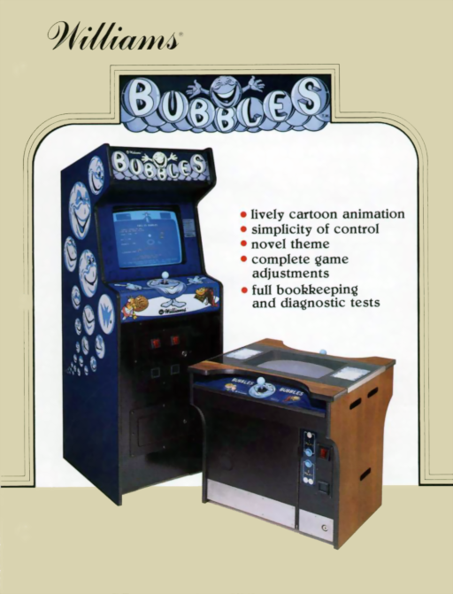 Bubbles Arcade Game Cover